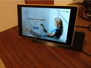 kindle yangın tablet standı şarj 8 7 gen - hiçbir durumda hd 3d print model - Mito3D