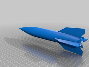 v2 Dünya Savaşı 2 model roket intikam araç uçak bomba masa ajanda Organizatör Almanya güdümlü füze kalem tutucu küçük parçalar depolama silah 3d print model - Mito3D