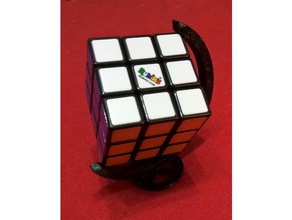 rubik's cube holder toys & games 3d print model - Mito3D