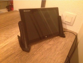 tablet desteği stand 3d print model - Mito3D