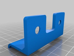 simple razor holder bathroom accessories organizer design 3d print model - Mito3D