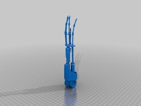 t800 braccio La stampa 3d robot terminator 3d print model - Mito3D