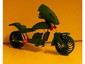 giocattolo moto costruzione giochi e giocattoli 3d print model - Mito3D