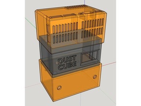 dustcube konut diy 3d print model - Mito3D