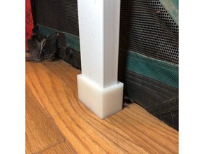 melltorp table de montage pied ménage ikea la jambe contremarche 3d print model - Mito3D