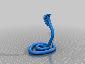 serpente cobra supporto per smartphone telefono cellulare re smartphonestand gli 3d print model - Mito3D