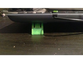 logitech k200 sostituzione della tastiera del piede parti di ricambio 3d print model - Mito3D
