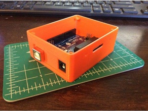 adafruit motorized camera slider mk3 arduino case action mount uno 3d print model - Mito3D