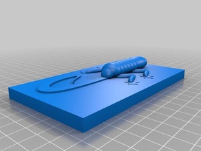 wilderrig-curl tail critter 3d printing 3d print model - Mito3D