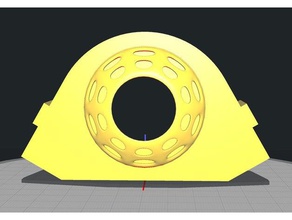 anycubic kossel piedi Stampante 3d parti 3dprinter autodesk base clipon il cuscino tappo finale maya parte proteggere stand stl i fili 3d print model - Mito3D