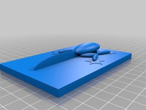 wilderrig-hopper 3d printing bait fishing lure silicone mold 3d print model - Mito3D
