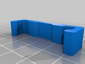 v-iç kablo kelepçe yuvası 3d yazıcı parçaları 3d print model - Mito3D