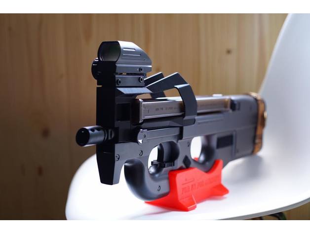 p90 airsoft stehen sport & im freien 3D print model - Mito3D