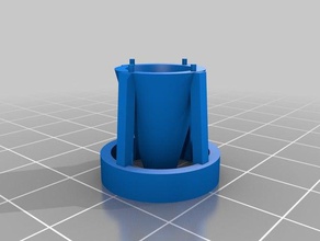 sanitas inhalation diffusor parts 3d print model - Mito3D
