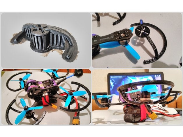 prop guard diy fan propeller quadcopter 3D print model - Mito3D