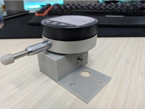 dial indicator mount creality cr-10 3d printing 3d print model - Mito3D