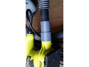 ryobi sander vacuum attachment parts adapter 3d print model - Mito3D