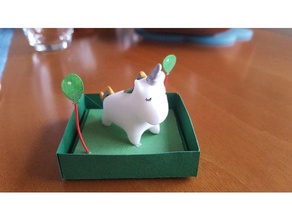 unicorn animals fantasy 3d print model - Mito3D