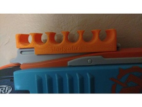 sledgefire dart titular brinquedos & games nerf 3d print model - Mito3D