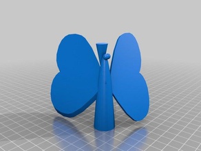 ısabel mariposa 3d baskı 3d print model - Mito3D