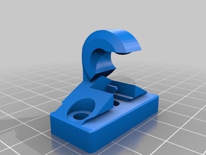 a viseira de sol do clip gancho suporte cabide A impressão 3d 3d print model - Mito3D