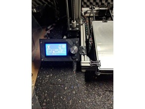 pantalla de 6 am a 8 Impresora 3d las piezas anet en6 en8 soporte exhibición lcd caso titular 3d print model - Mito3D