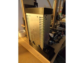 power supply mount supporto alimentatore con interruttore 3d printer parts cover switch 3d print model - Mito3D
