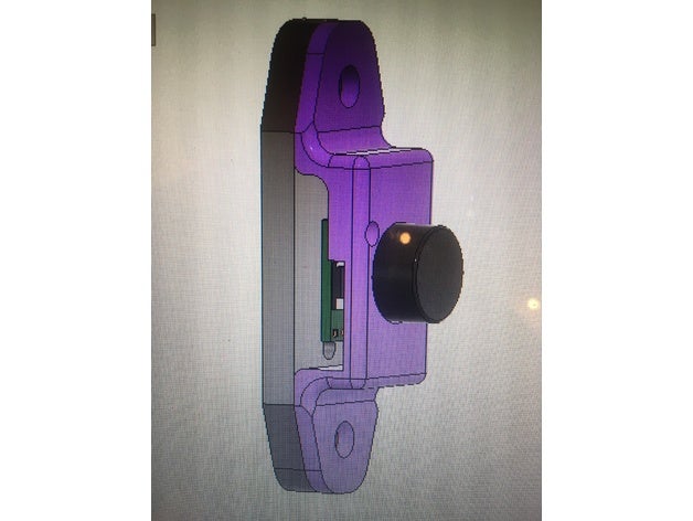 ultrasonic sensor bracket robotics first frc 3D print model - Mito3D