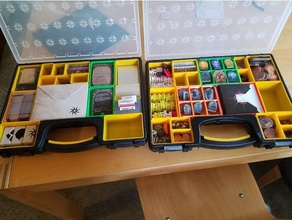 gloomhaven di archiviazione - harbor freight vassoi giocattolo & accessori gioco 3d print model - Mito3D