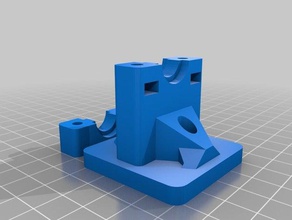 bowden montaj prusa xi3 3d yazıcı ekstruder 3d print model - Mito3D