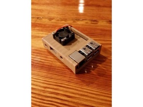 another raspberry pi model b case electronics rpi 3d print model - Mito3D