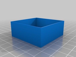 blinky box enclosure cover 3d print model - Mito3D