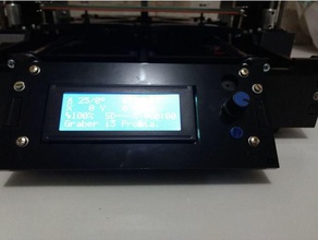 graber i3 matar botón extendido Impresora 3d accesorios de parada emergencia graberi3 3d print model - Mito3D