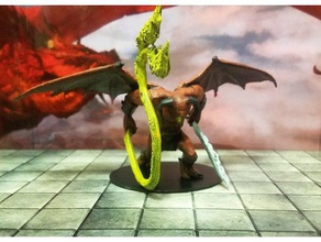 balor giochi d&d il demone i demoni dnd dungeons & dragons n draghi di gioco monster pathfinder 3d print model - Mito3D