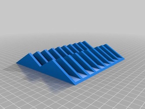 simple cd rack holder organization 3d print model - Mito3D
