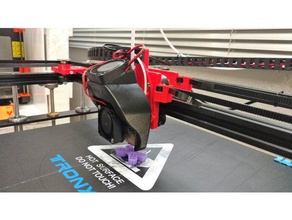 tronxy x5s e3d v6 volcano mount cooling fan 3d printer parts 3d print model - Mito3D
