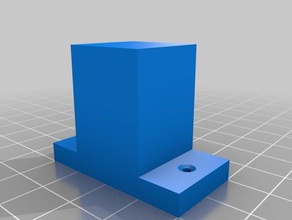 suporte de parede clipe luz A impressão 3d 3d print model - Mito3D