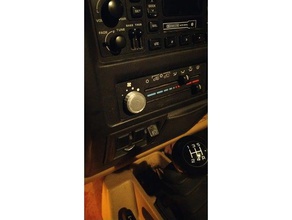 jeep tj fan kontrol düğmesi Otomotiv wrangler 3d print model - Mito3D