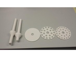 multi appendorf tubo vortex titolare biologia 3d print model - Mito3D