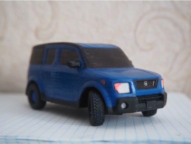 honda element araç araba eleman model 3D print model - Mito3D