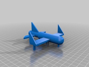 gunna crash into ground 'plane' toys & games 3dmodel aeroplane airplane experiment kids fun learning model models plane toy 3d print model - Mito3D