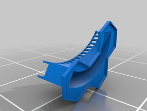 warhammer underworlds blocking terrain - stairwell toys & games shadespire 3d print model - Mito3D
