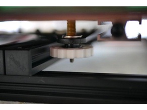 cr-10 s5 bed leveling knob 3d printer parts levelling cr10 3d print model - Mito3D