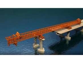 bridge segment engineering 3d print model - Mito3D