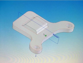 toyota mr2 sw20 door button panel plastic tongue automotive 3d print model - Mito3D