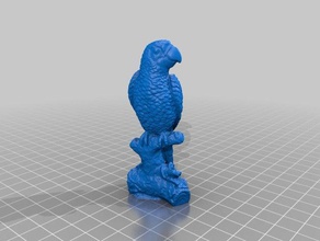 macaw parrot - 3d scan scans & replicas scanner scanning animal ara figure figurine kid kids miniature play tier toy toys 3d print model - Mito3D