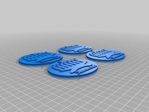 kwanzaa ornament 3d printing african american holiday tag trinket 3d print model - Mito3D