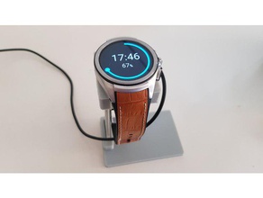 lg urbane 2 reloj de soporte carga la electrónica 3d print model - Mito3D