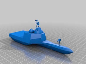 uss independnece litoral combat ship vehicles military navy united states us warship 3d print model - Mito3D