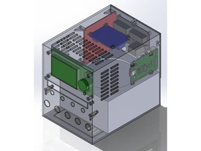 anet a6 boîte électrique Imprimante 3d accessoires mosfet octoprint bloc d'alimentation raspberry pi de relais 3d print model - Mito3D